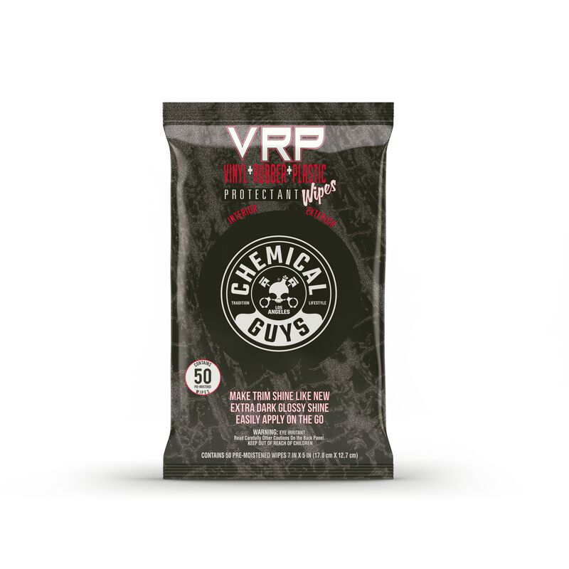 Chemical Guys - 隨身濕紙巾-VRP黑色高光澤表面