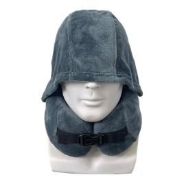 Smartrip -  Easynap 便攜記憶海綿旅行頸枕及帽子連拉鏈包 (CoolPass清爽布料) 