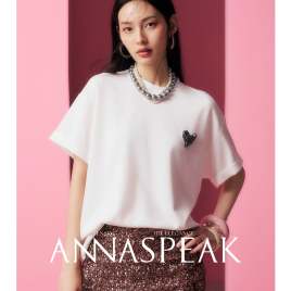 ANNASPEAK - HEAVY EMBROIDERED SEQUIN SKORTS